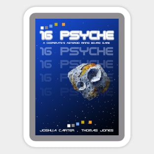 16 Psyche  board game Sticker